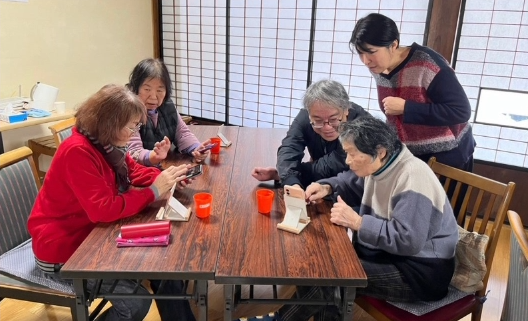 スマホ教室の様子